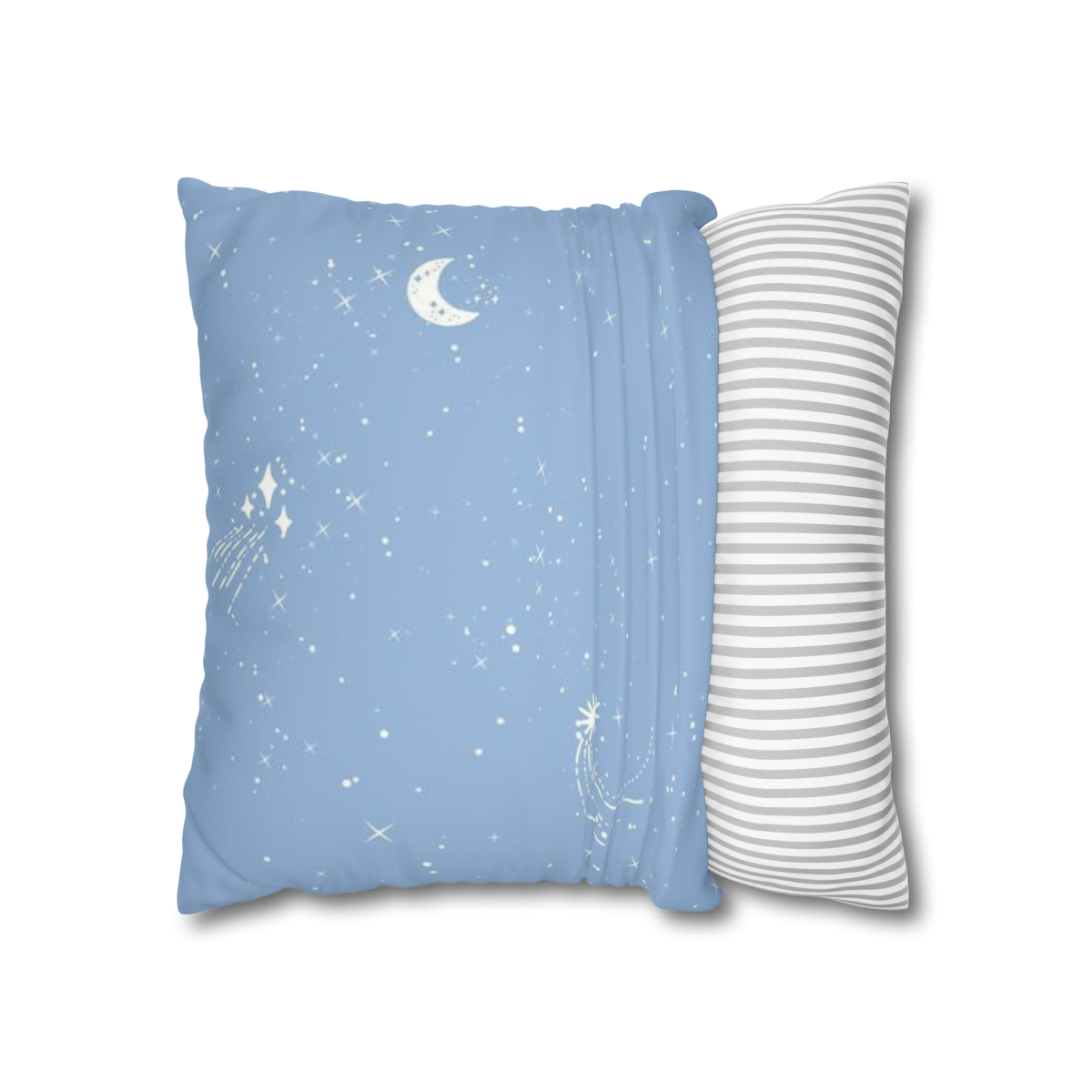 Starry Collection Faux Suede Square Pillow Case - Image 3