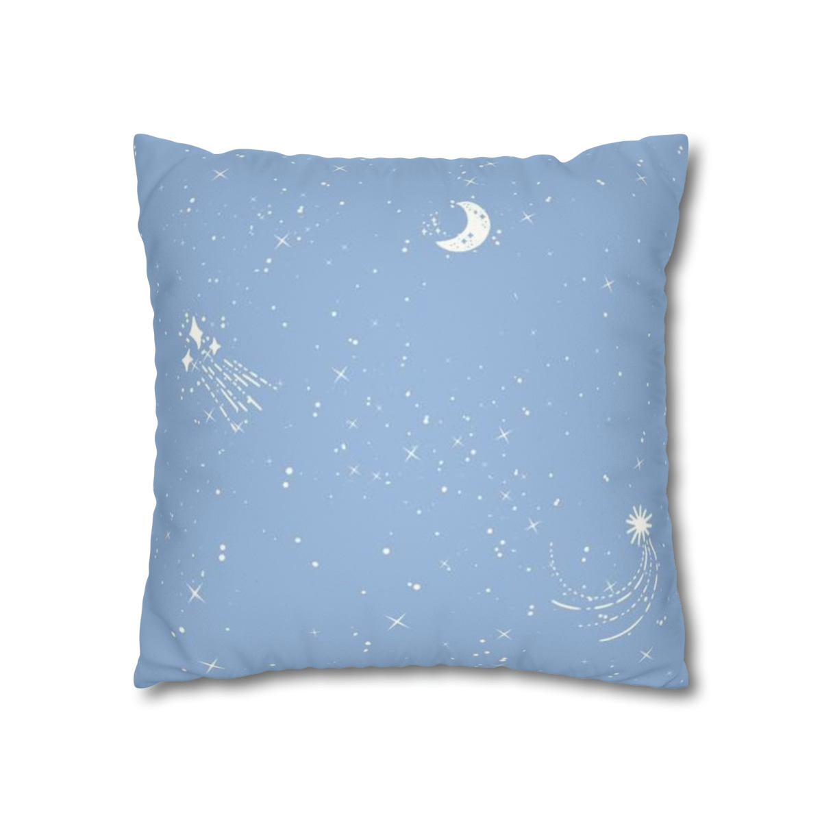 Starry Collection Faux Suede Square Pillow Case - Image 2