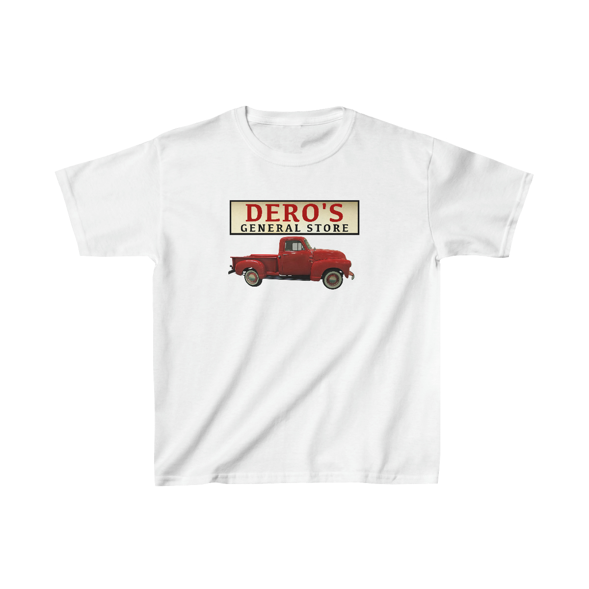 Kids - General Store's Red Truck Tee - Image 2