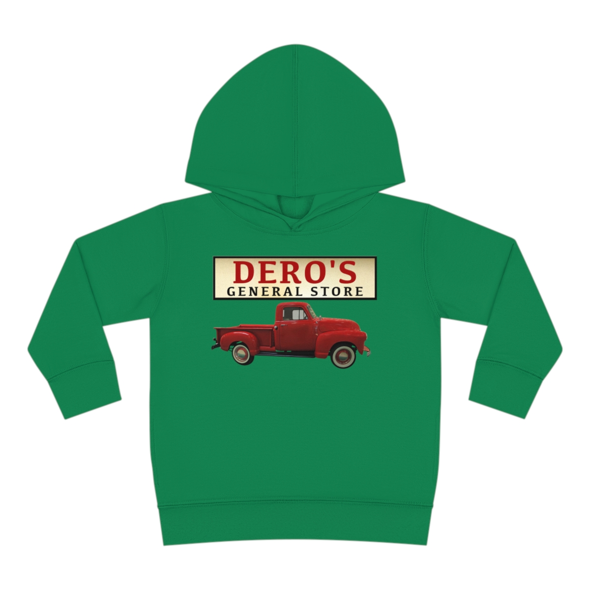 Toddler - Red Truck's Pullover Fleece Hoodie - Image 5