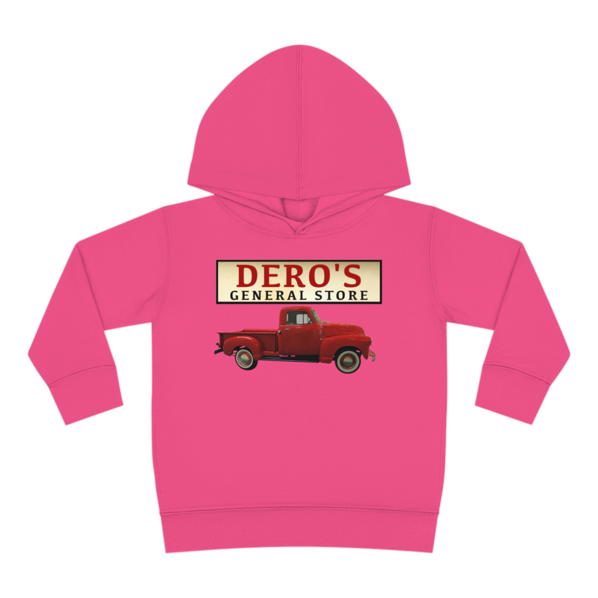 Toddler - Red Truck's Pullover Fleece Hoodie - Image 10