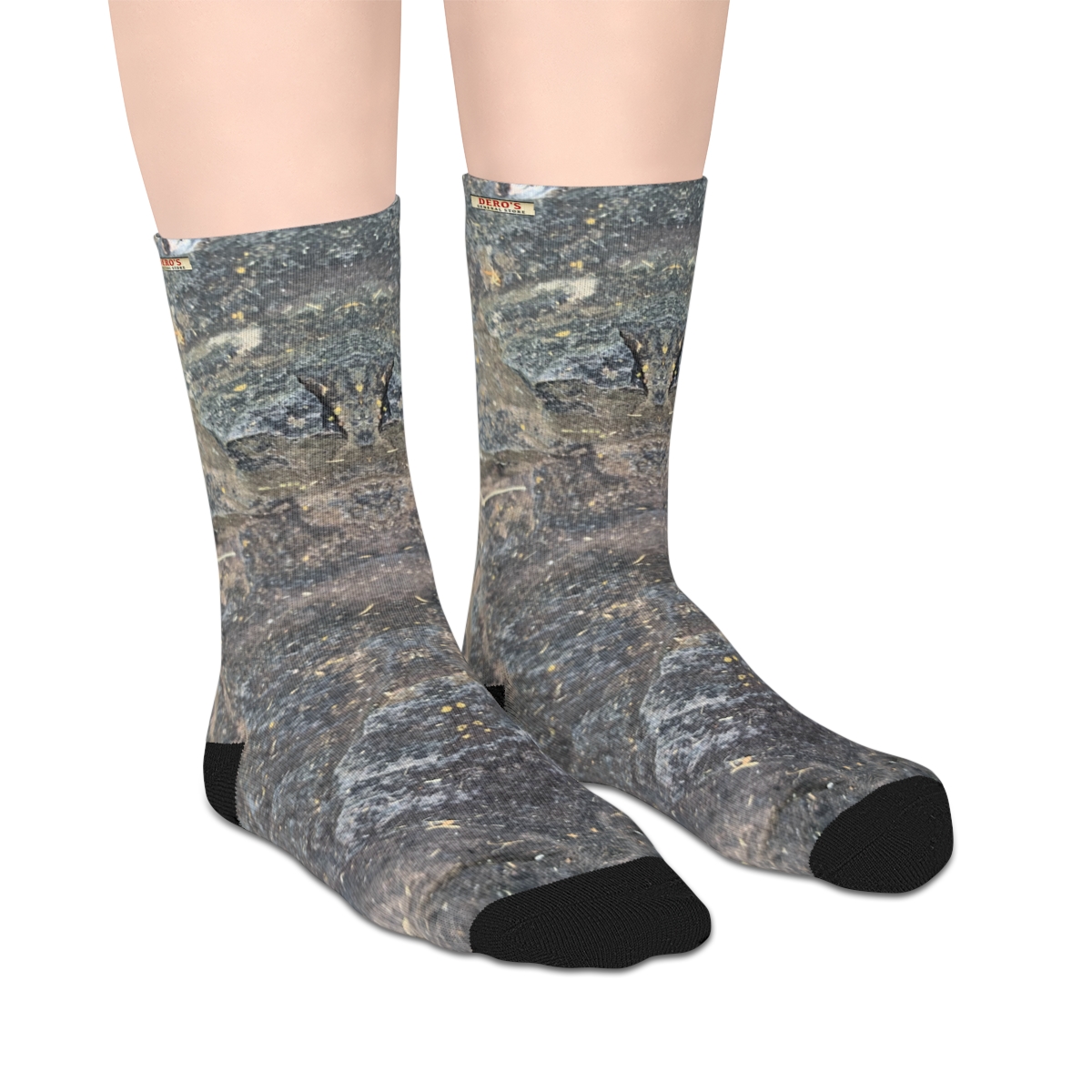 Space Rock Mid-length Socks - Image 4