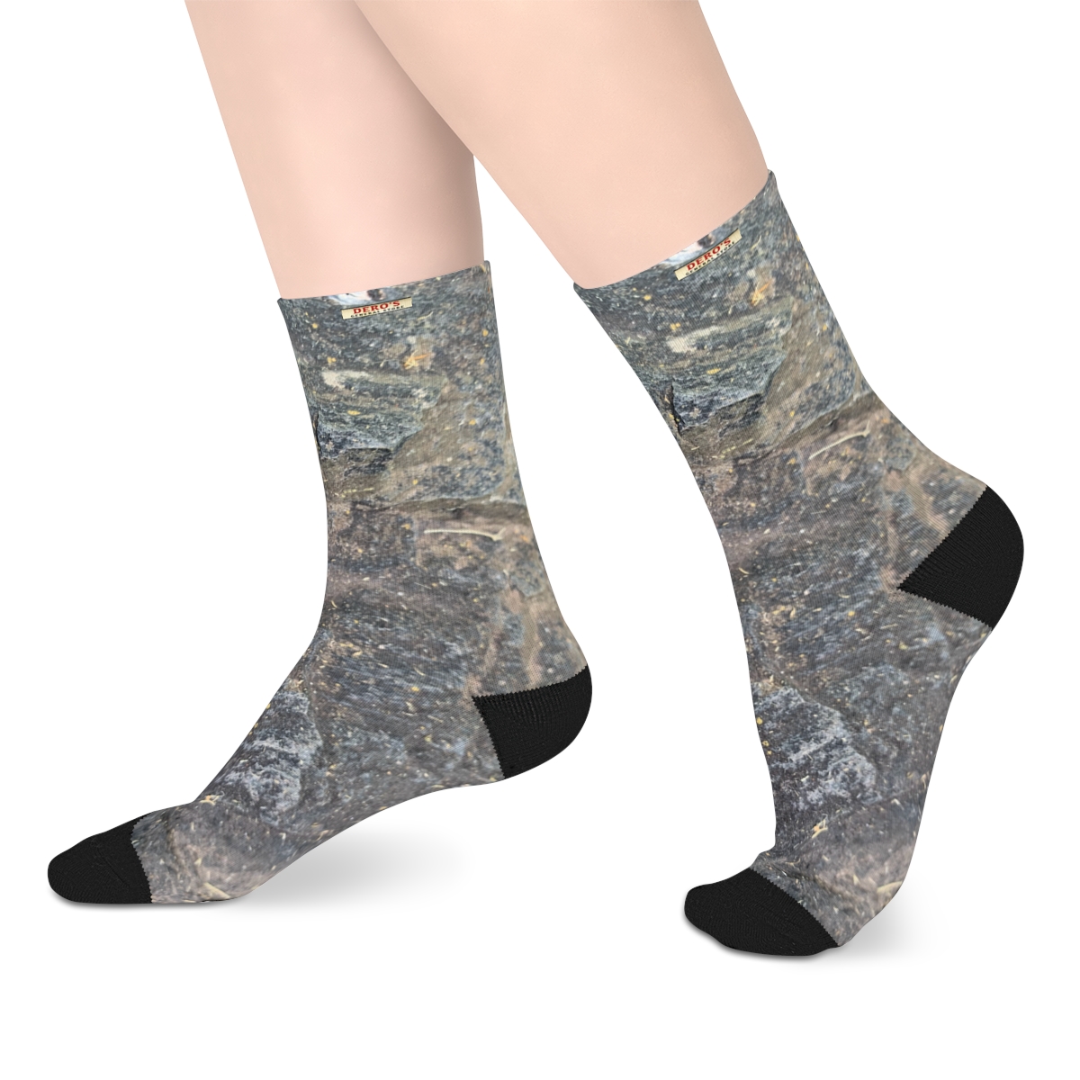 Space Rock Mid-length Socks - Image 5