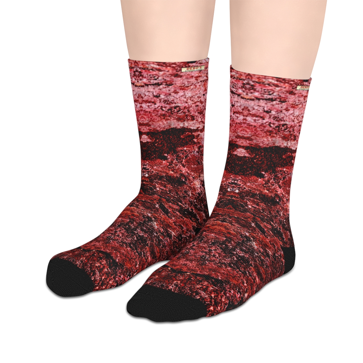 Aztec Mid-length Crew Socks - Image 3