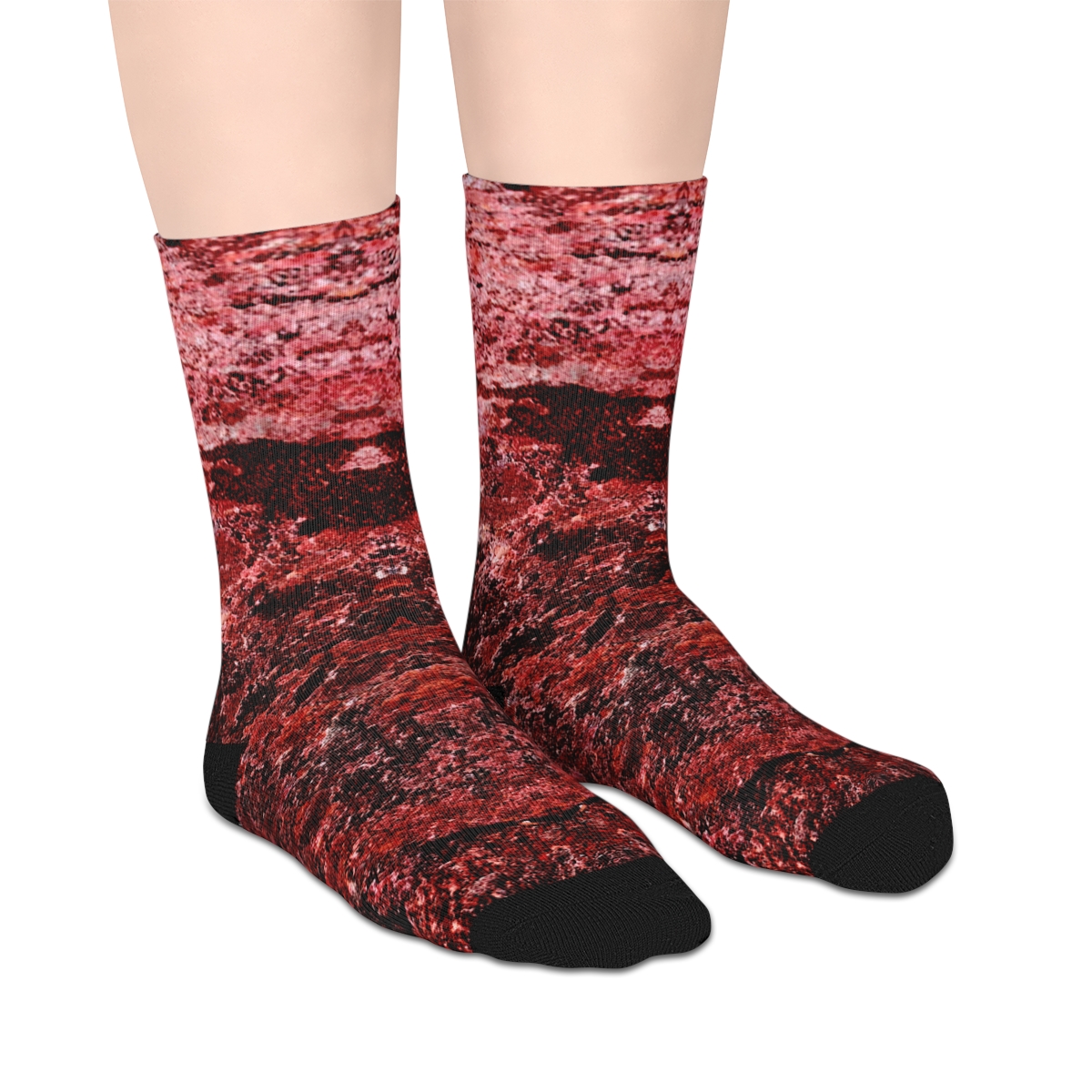 Aztec Mid-length Crew Socks - Image 4