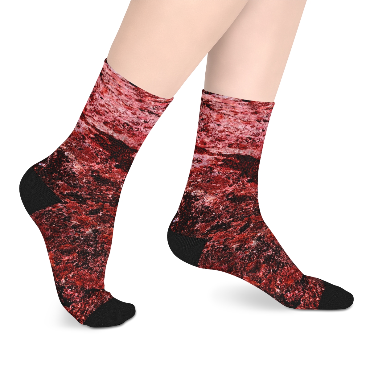 Aztec Mid-length Crew Socks - Image 6
